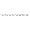 0.2mL 8-Strip Flat Caps, No Tubes, Optically-Clear for qPCR-PCR-02FC