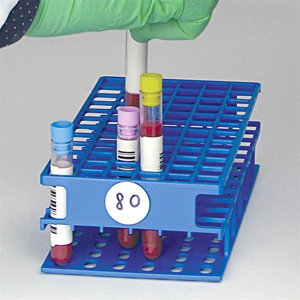 Wireless Tube Rack with RFID, 13mm, 36 place, Red-456445R-R