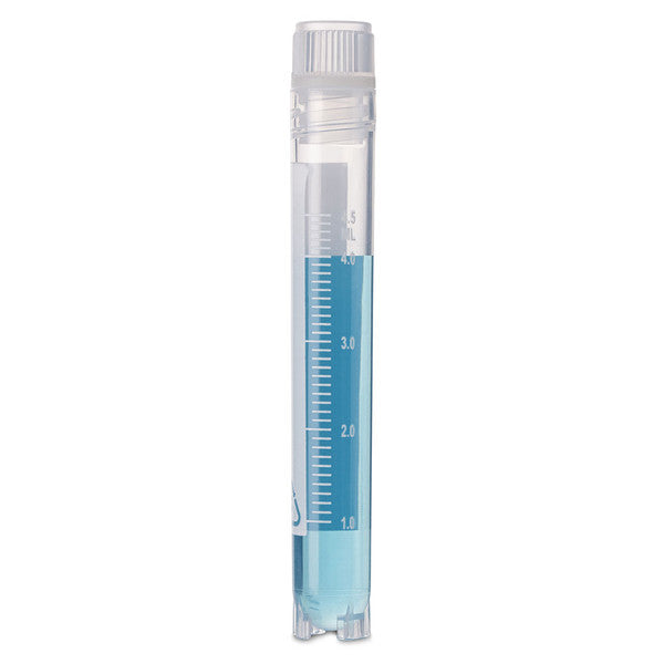 Cryogenic Vials, 5.0ml, Strl, Int Threads, A-SC w O-ring seal, RB, SS, PG, WS, 500/Cs - 3034-5