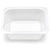Weighing Boat, Square, Antistatic, 80 x80 x 24mm, PS, White, 100ml, 50/Box0 - 3619-100