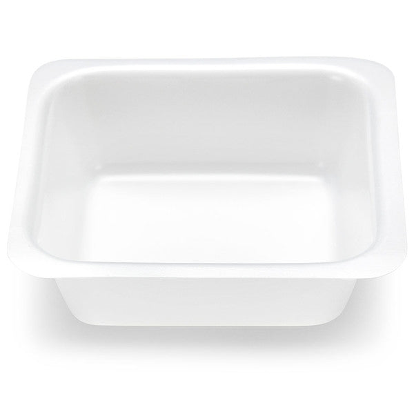 Weighing Boat, Square, Antistatic, 80 x80 x 24mm, PS, White, 100ml, 50/Box0 - 3619-100