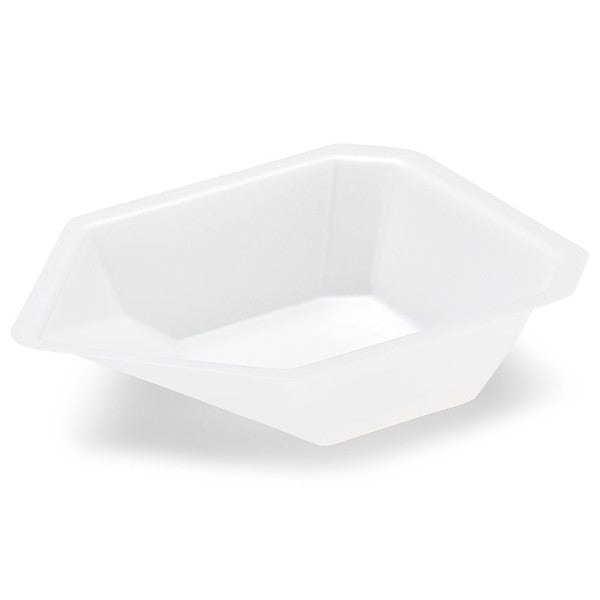 Weighing Vessel, Flat Bottom, Antistatic, PS, White, 25ml, 250/Box - 3627