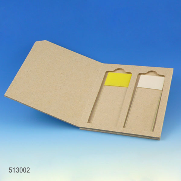 Slide mailer, cardboard, for 2 slides, 100/Box - 513022
