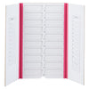 Slide folder, cardboard, for 20 slides, pink - 513025P