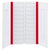 Slide folder, cardboard, for 20 slides, red - 513025R