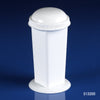 Coplin Microscope Slide Staining Jar, 5-, 10 Place, PP, White, Screw Cap - 513200-1