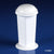 Coplin Microscope Slide Staining Jar, 5-, 10 Place, PP, White, Screw Cap - 513200-1