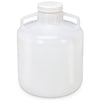 Carboy,Wide Mouth with handles, PP, 15 L, Autoclavable, White PP Screwcap, MG, 100/Cs - 7210015