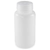 Bottle, Wide Mouth, Round, HDPE, 250mL, Bulk Packed, Bottles and Caps Separate, 250/CS - 7510250BKS