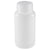 Bottle, Wide Mouth, Round, HDPE, 250mL, Bulk Packed, Bottles and Caps Separate, 250/CS - 7510250BKS