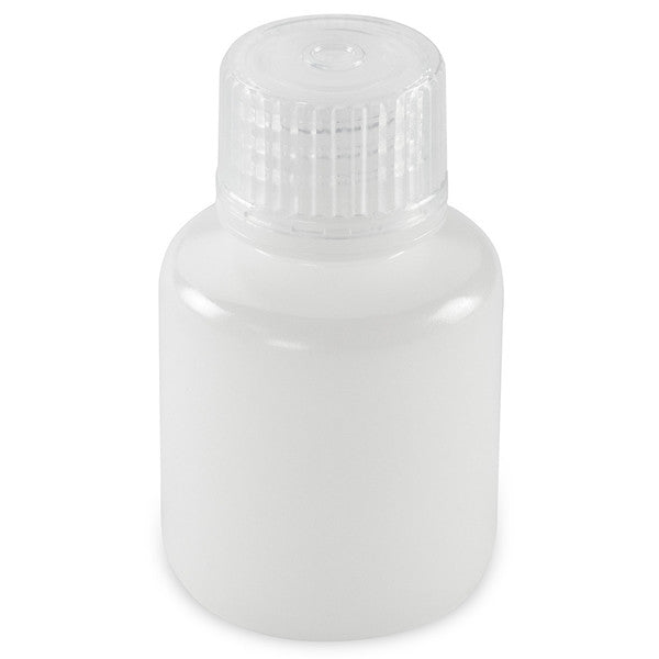 Bottle, Narrow Mouth, Round, HDPE, 30mL, Bulk Packed, Bottles and Caps Separate, 1000/Cs - 7560030BKS