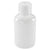 Bottle, Narrow Mouth, Round, HDPE, 60mL, Bulk Packed, Bottles and Caps Separate, 1000/Cs - 7560060BKS
