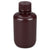 Bottle,Amber Narrow Mouth,Rnd,HDPE,125mL, Bulk Packed, Bottles and Caps Separate, 500/Cs - 7560125AMBKS