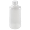 Bottle, Narrow Mouth, Round, HDPE, 500mL, Bulk Packed, Bottles and Caps Separate, 12/CS - 7560500BKS