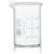 Beaker, Globe Glass, 20mL, ASTM E960, Low Form Griffin Style, Dual Graduations, 12/Box - 8010020