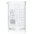 Beaker, Globe Glass, 150mL, ASTM E960, Low Form Griffin Style, Dual Graduations, 12/Box - 8010150