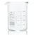 Beaker, Globe Glass, 250mL, ASTM E960, Low Form Griffin Style, Dual Graduations, 12/Box - 8010250