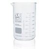 Beaker, Globe Glass, 4000mL, ASTM E960, Low Form Griffin Style, Dual Graduations - 8014000