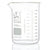 Beaker, Globe Glass, 1000mL, Low Form, Heavy Duty, Dual Graduations, ASTM E960, 6/Box - 8021000