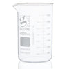 Beaker, Globe Glass, 4000mL, Low Form, Heavy Duty, Dual Graduations, ASTM E960 - 8024000