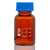Bottle, Amber Media, Globe Glass, 50mL, GL32 Screw Cap, Dual Graduations, 10/Box - 8110050