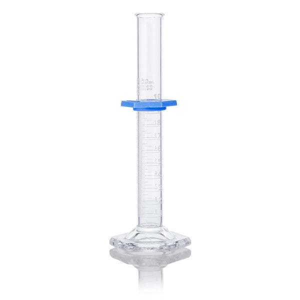 Cylinder, Graduated, Globe Glass, 10mL, Class A, TD, Dual Grads, ASTM E1272 - 8300010