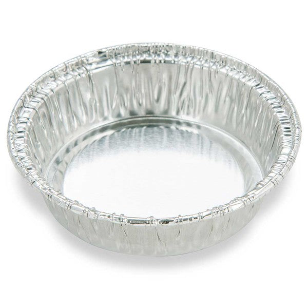 Aluminum Weigh Dish, 51mm OD, 20ml, Crimped Side and Curled Lip, 100/Box - 8312