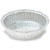 Aluminum Weigh Dish, 70mm OD, 75ml, Crimped Side and Curled Lip, 100/Box - 8313