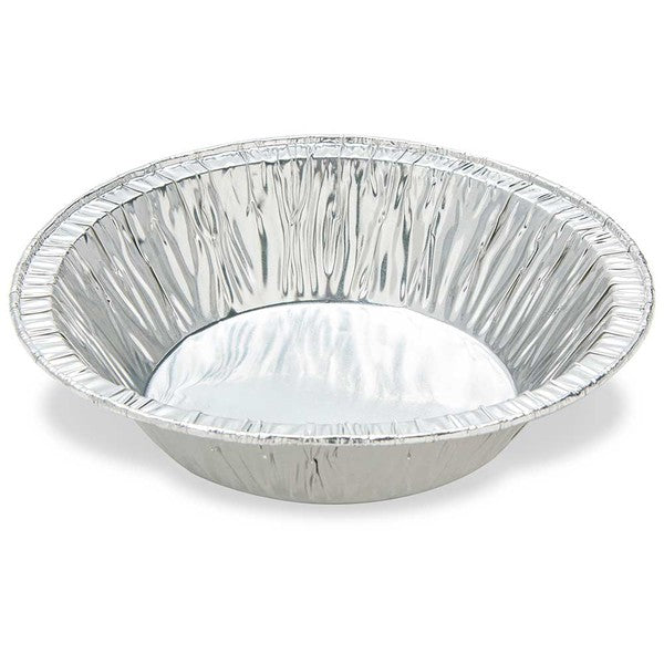 Aluminum Weigh Dish,127mm OD, 200ml, Crimped Side and Curled Lip, 50/Box - 8315