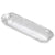 Aluminum Weigh Dish, U Round, 65 L x 18W x 9mmH, 10ml, 100/Box - 8329