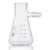 Flask, Filter, Globe Glass, 50mL, Dual, Graduations, ASTM E1406, 6/Box - 8450050