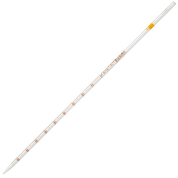 Pipette, Serological, Globe Glass, 1mL, To Deliver (TD), 0.01 Grad, 6/Box - 8510001A