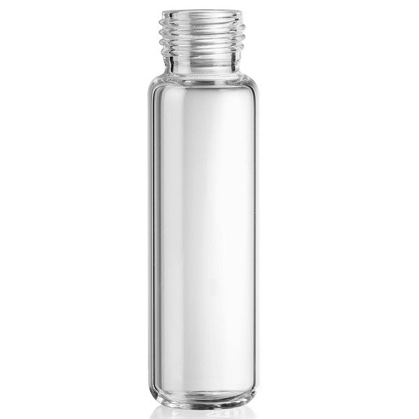 20mL Headspace Vial, Clear, Screw , 18mm, CTC, Radius Bottom, 22.6x75.5mm, 100/Box - 9050020RB
