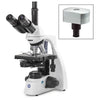 bScope tri microscope, HWF 10x/20mm, eyepiece, quin. Nosepiece, w/camera - EBS-1153-PLPHI-DC18