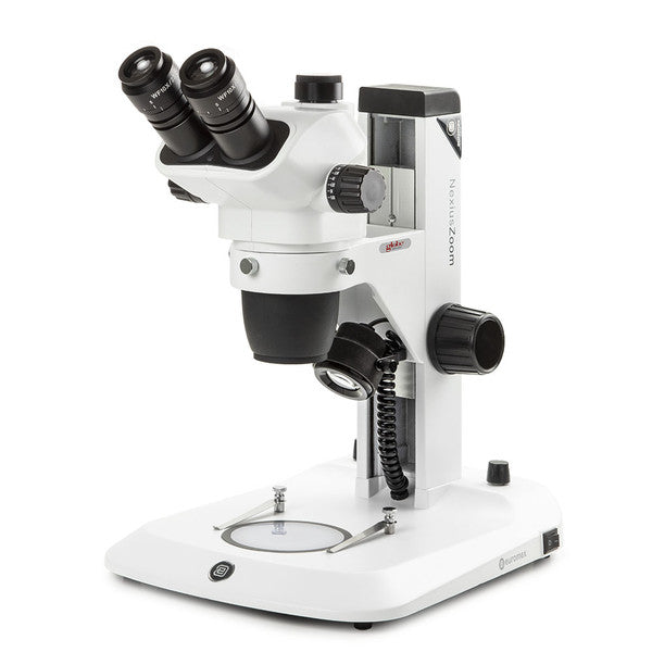 Trinocular stereo zoom microscope Nexius, Zoom Evo, 0.65x to 5.5x zoom objective - ENZ-1703-S
