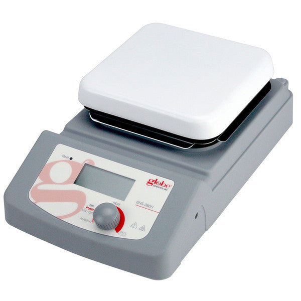 Hotplate, Digital, 380C Max Temp, 5.5x5.5" Ceramic Coated,200-240v,50-60Hz - GHS-380H-UK-EU