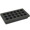 Flask holder, foam, 6 x 250ml flasks, for GVM-MULTI - GVM-MULTI-50ML18