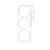 Label Rolls, Cryo, 25mm Dots, for 50mL Tubes, White, 500/Roll - LCR-25W