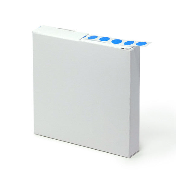 Label Rolls, Cryo, 9.5mm Dots, for 0.5-1.5mL Tubes, Blue, 1000/Roll - LCR-95B