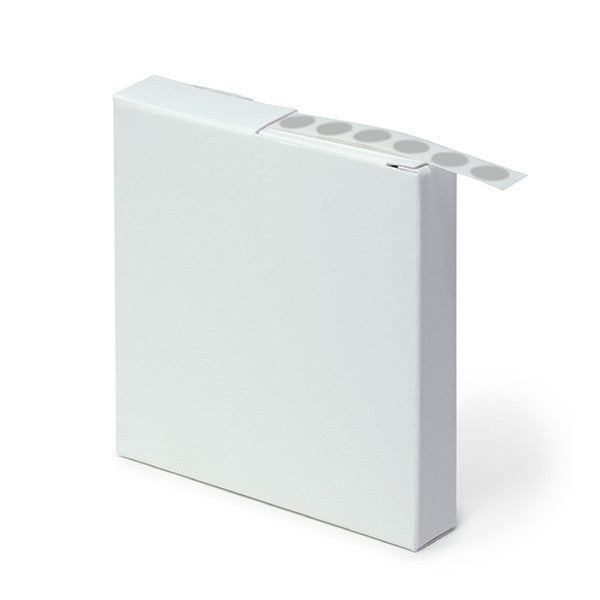 Label Rolls, Cryo, 9.5mm Dots, for 0.5-1.5mL Tubes, Silver, 1000/Roll - LCR-95SL