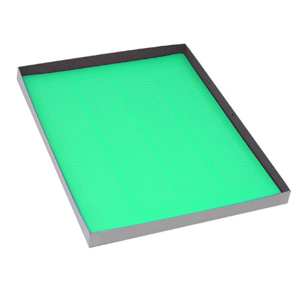 Label Sheets,Cryo,38x6mm,for Microplates, 20 Sheets, 156 Labels per Sheet, Green, 3120/Box - LCS-38X6G