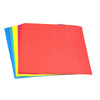 Label Sheets, Cryo,43x19mm,for Cryovials, Asst Colors(260ea bl, grn, vlt, red,ylw), 1300/Box - LCS-43X19RW