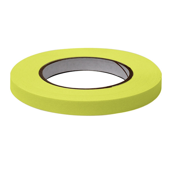 Labeling Tape, 1/2" x 60yd per Roll, 6 Rolls/Case, Chartreuse, 6/Cs - LT-05X60CH