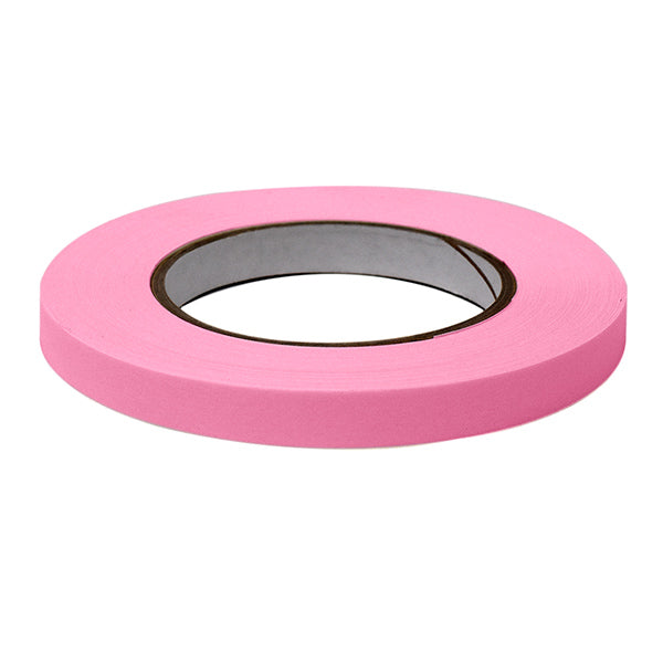 Labeling Tape, 1/2" x 60yd per Roll, 6 Rolls/Case, Rose, 6/Cs - LT-05X60RS