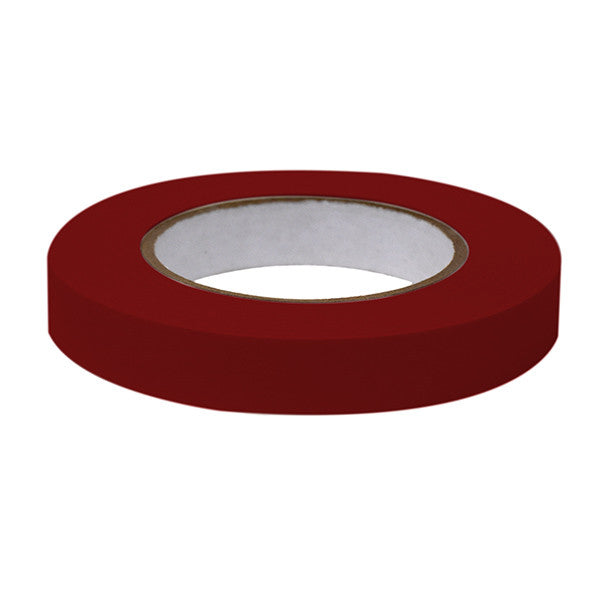 Labeling Tape, 3/4" x 60yd per Roll, 4 Rolls/Case, Dark Red, 4/Cs - LT-075X60DKR