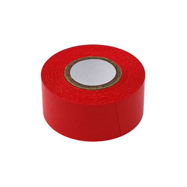 Labeling Tape, 1" x 500" per Roll, 3 Rolls/Box, Red, 3/Box - LT-1X500R