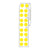 Label Roll,Cryo,Direct Thermal,13mm Dots, for 2.0mL Tubes, Yellow, 4000/Roll - LTC-13Y