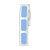 Label Roll, Cryo, Direct Thermal,27x13mm, for Cryogenic Vials, Blue, 1000/Roll - LTC-27X13B