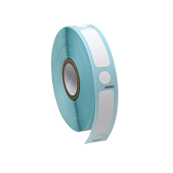 Label/Dot Combo Roll,Cryo,Direct Thermal, 38x13mm & 9.5mmDot,for 2.0mL Tubes,White, 500/Box - LTC-38X13-95W