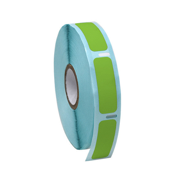 Label Roll, Cryo, Direct Thermal,38x13mm, for Cryogenic Vials, Green, 750/Roll - LTC-38X13G